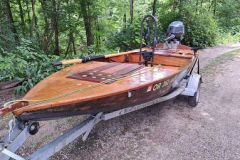 14ft 6in Custom Wood Flats Skiff