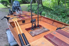 14ft 6in Custom Wood Flats Skiff