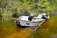 15ft Big Horn Skiff Brown Trout Veil #4