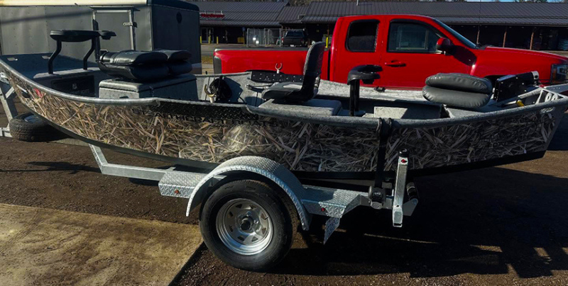 15ft Big Horn Skiff Camo #2