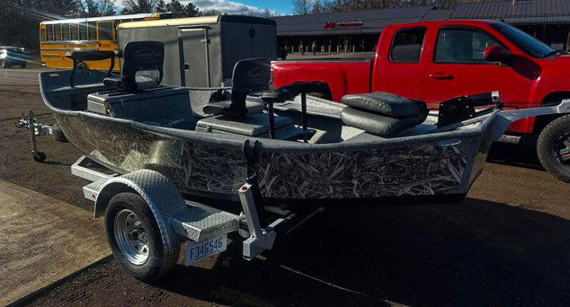 15ft Big Horn Skiff Camo #1