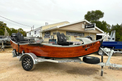 16ft Superfly - Cherry Wood Grain Veil #3