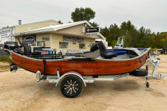 16ft Superfly - Cherry Wood Grain Veil #1