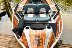 16ft Superfly - Olive Lungo Wood Grain Veil #6