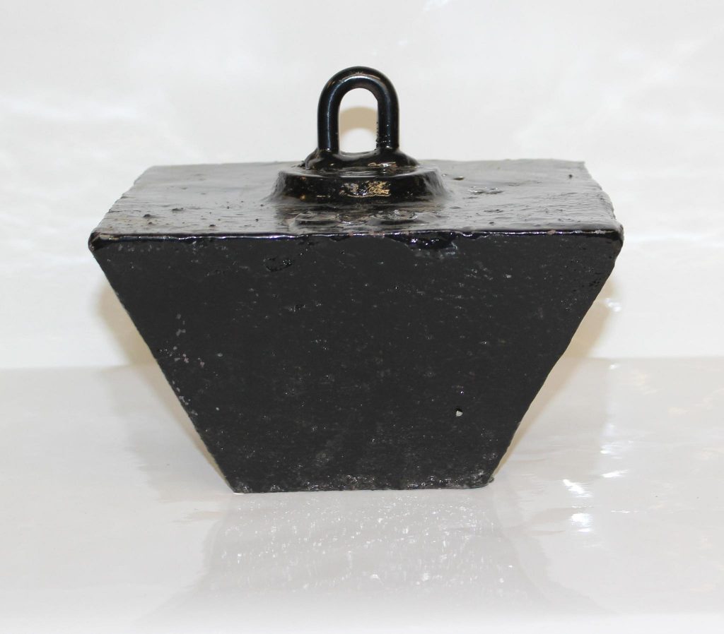 50 LB Steel Pyramid Anchor Weight Stealth Craft Boats