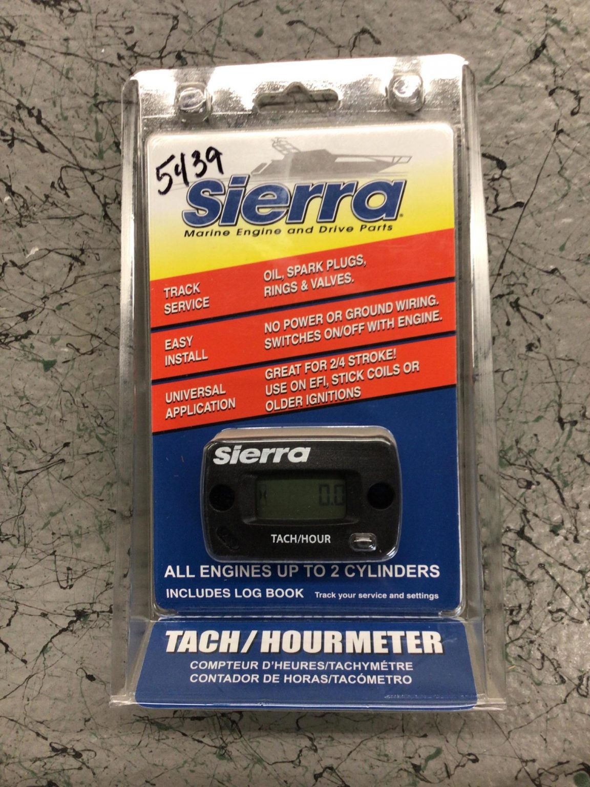 Tach/Hourmeter (Sierra) Stealth Craft Boats