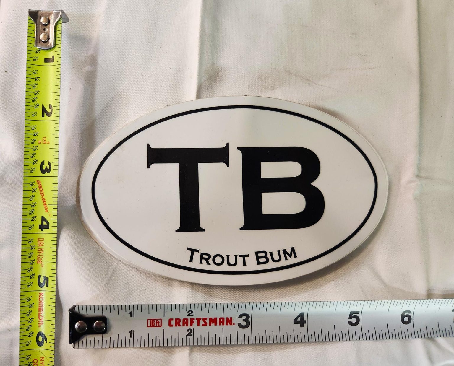 Trout Bum Sticker Stealth Craft Boats