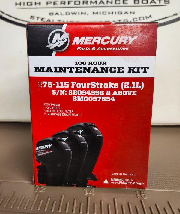 Mercury 100 Hour Maintenance Kit 75-115 FourStroke (Filters and Lubricants)